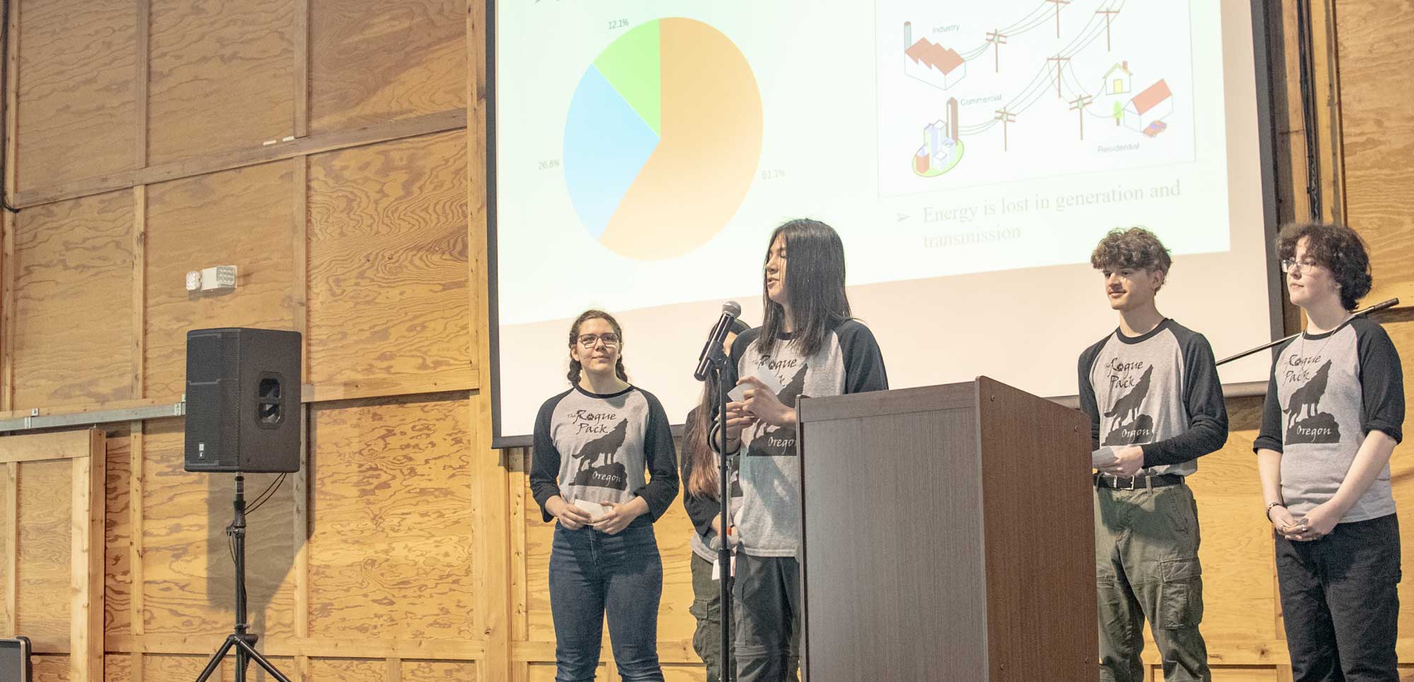 presentation by envirothon team